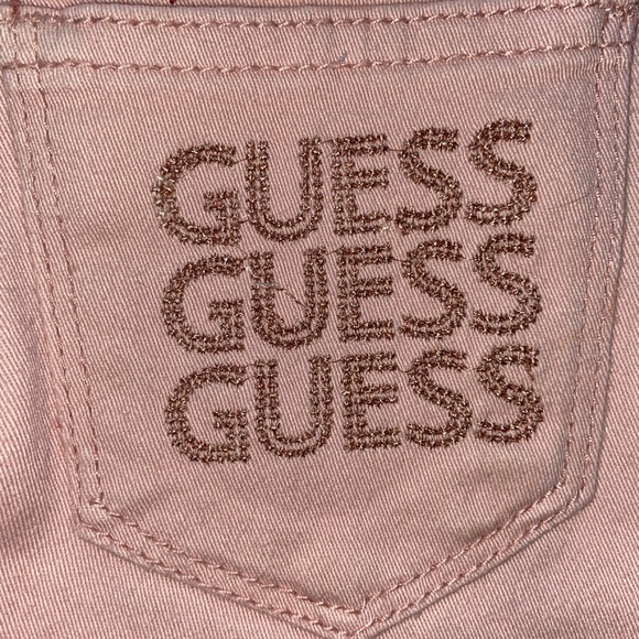 Pink and Gold Guess Jeans - Picture 2 of 6